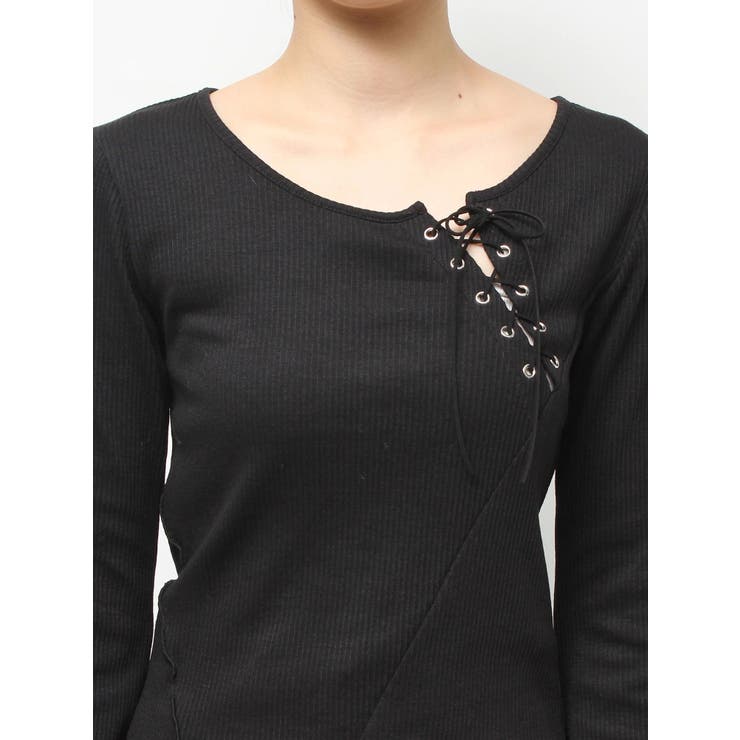 レースアップカットソー | EVRIS | 詳細画像31 