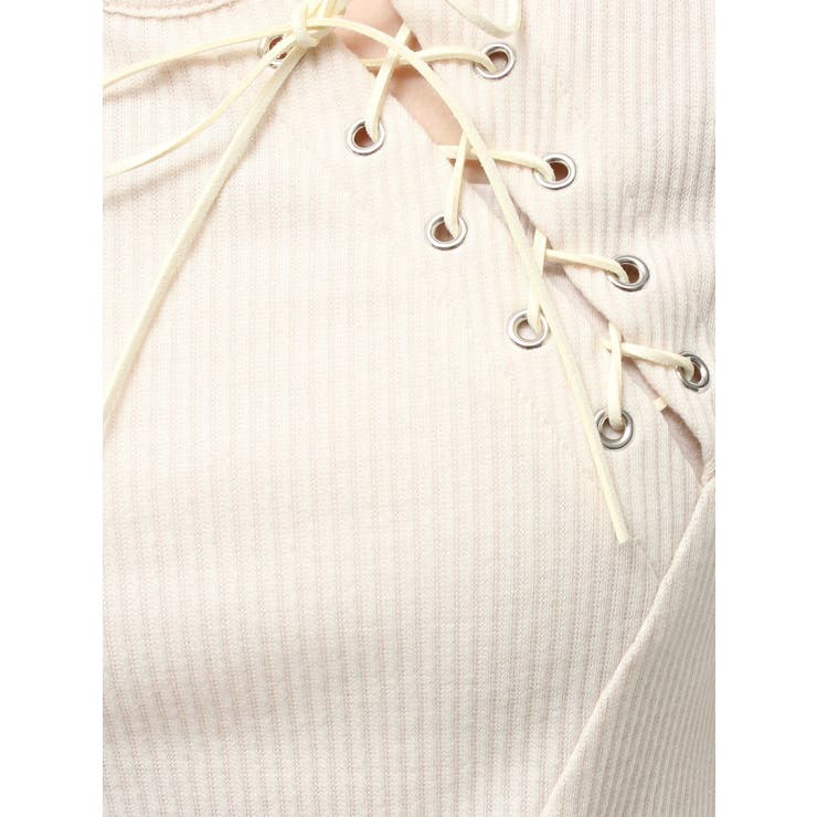 レースアップカットソー | EVRIS | 詳細画像36 