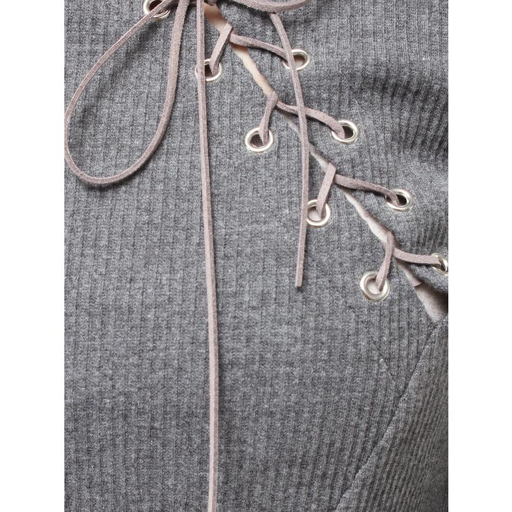 レースアップカットソー | EVRIS | 詳細画像37 