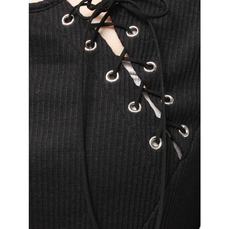 レースアップカットソー | EVRIS | 詳細画像38 