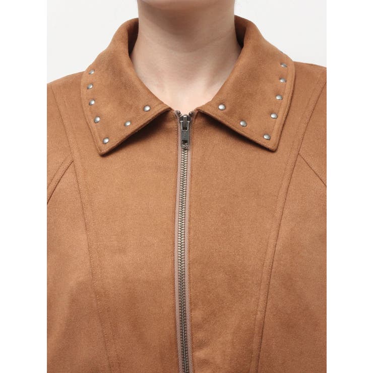 フェイクスウェードボリュームショートブルゾン【セットアップ着用可能】 | EVRIS | 詳細画像27 