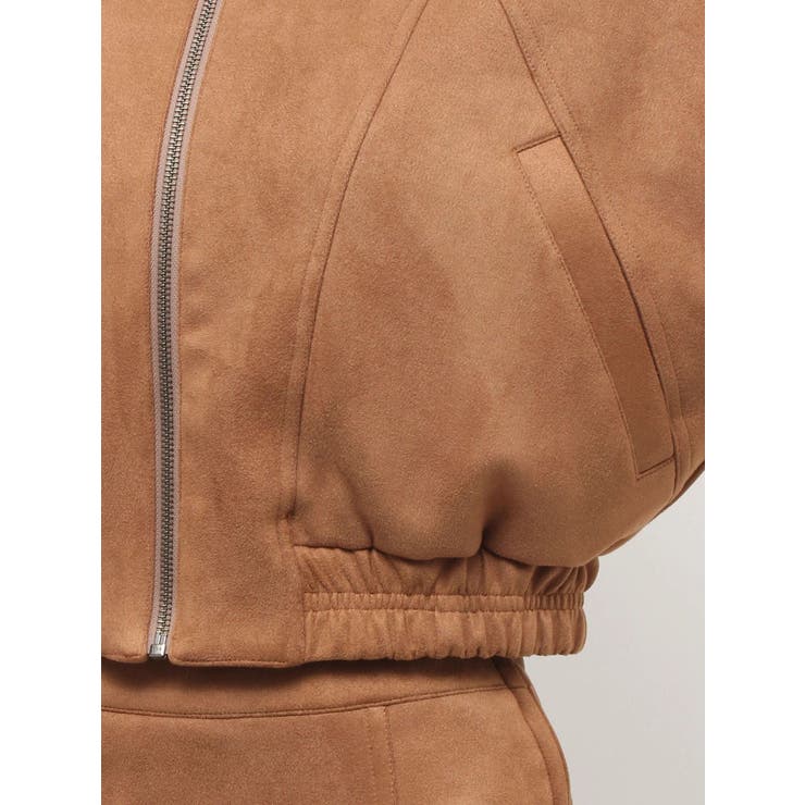 フェイクスウェードボリュームショートブルゾン【セットアップ着用可能】 | EVRIS | 詳細画像31 