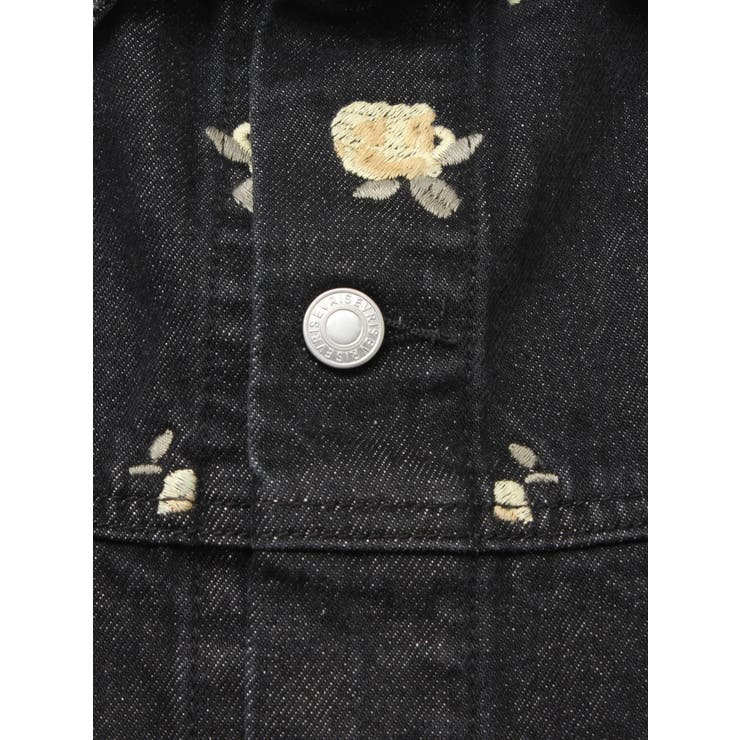 Embroideryデニムブルゾン【セットアップ着用可能】 | EVRIS | 詳細画像47 