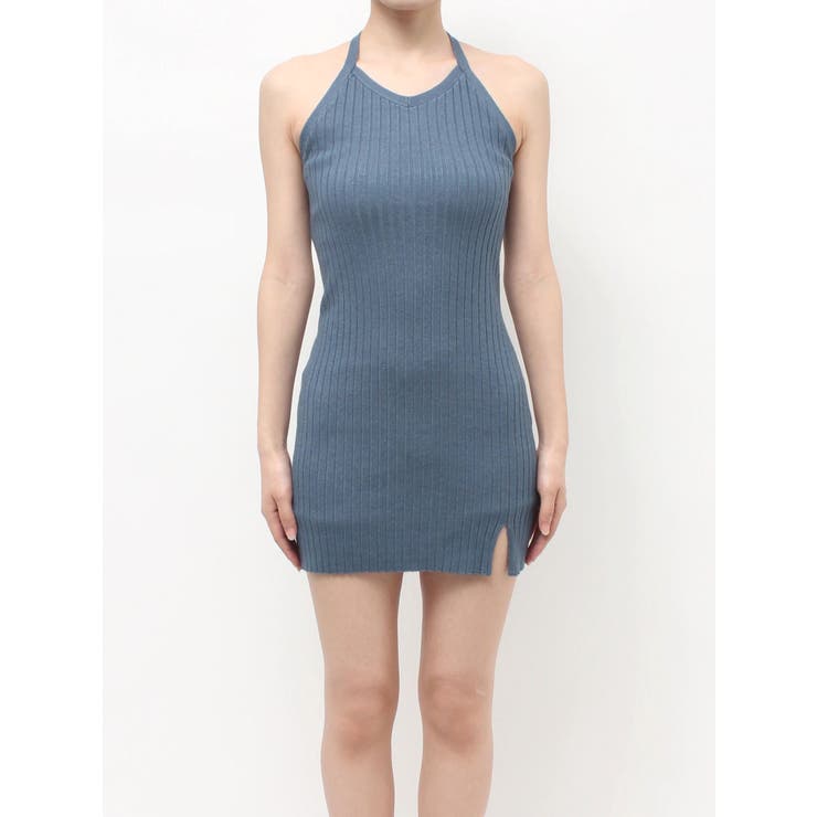 レイヤードホルターネックミニワンピース | EVRIS | 詳細画像46 