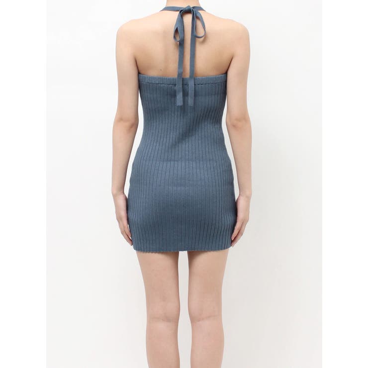 レイヤードホルターネックミニワンピース | EVRIS | 詳細画像47 