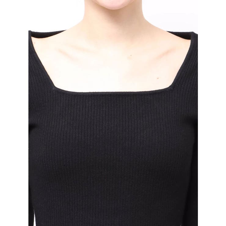 バックリボンロングニットワンピース | EVRIS | 詳細画像36 