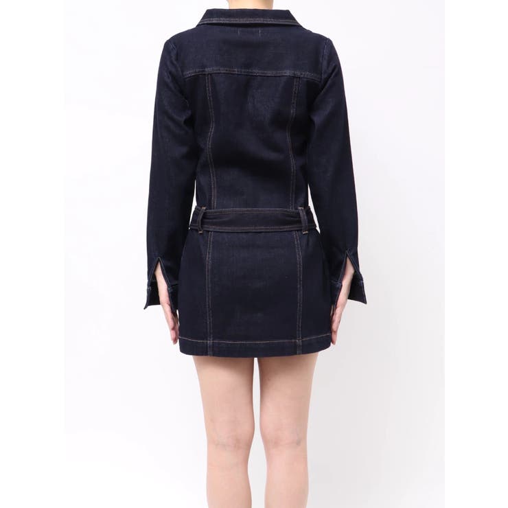 ストレッチデニムシャツミニワンピース | EVRIS | 詳細画像43 