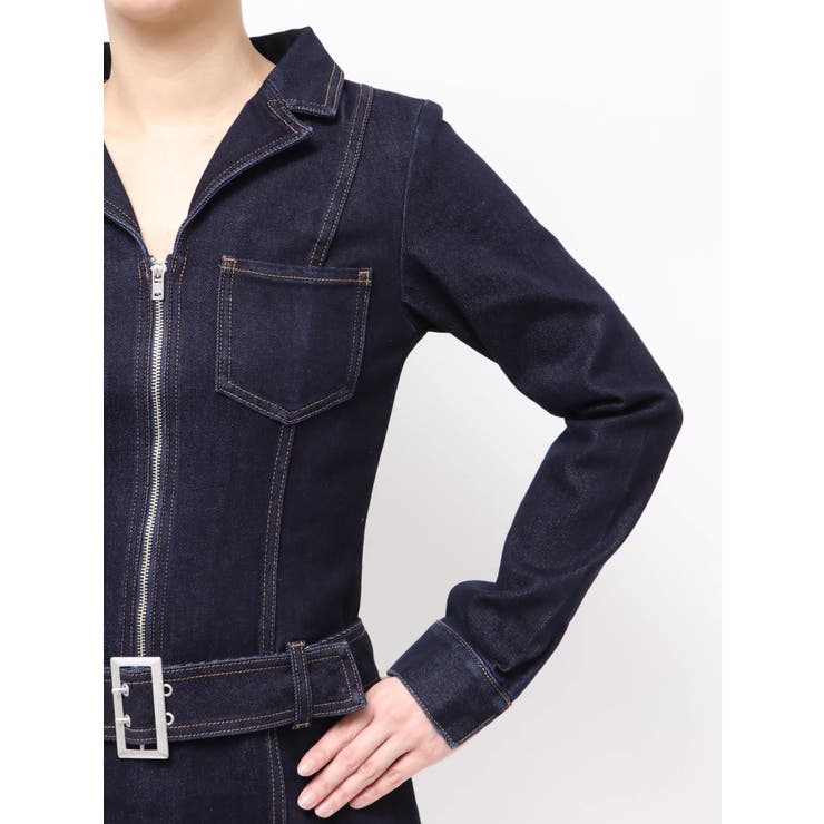 ストレッチデニムシャツミニワンピース | EVRIS | 詳細画像45 