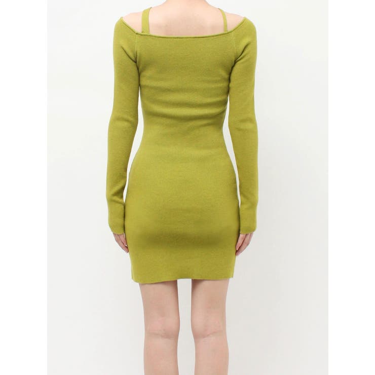 カットアウトニットミニワンピース | EVRIS | 詳細画像46 