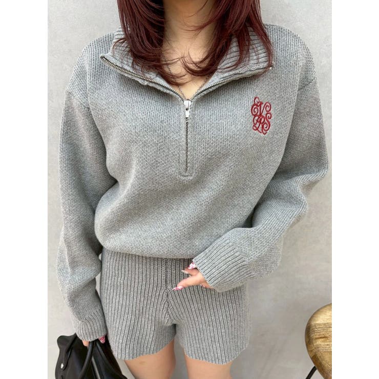 ワンポイントロゴニットロンパース | EVRIS | 詳細画像10 