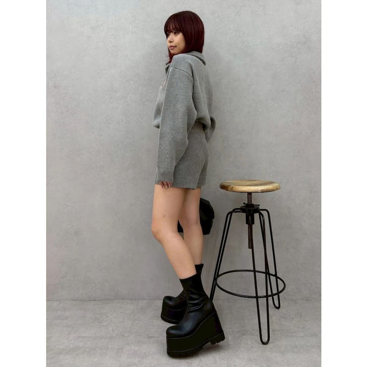 ワンポイントロゴニットロンパース | EVRIS | 詳細画像15 