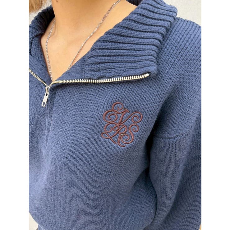 ワンポイントロゴニットロンパース | EVRIS | 詳細画像17 