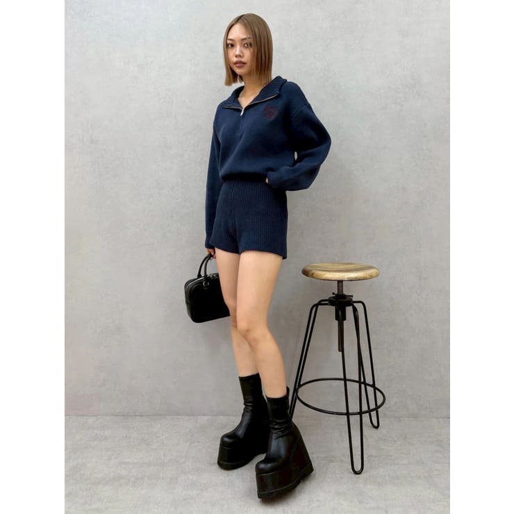 ワンポイントロゴニットロンパース | EVRIS | 詳細画像23 