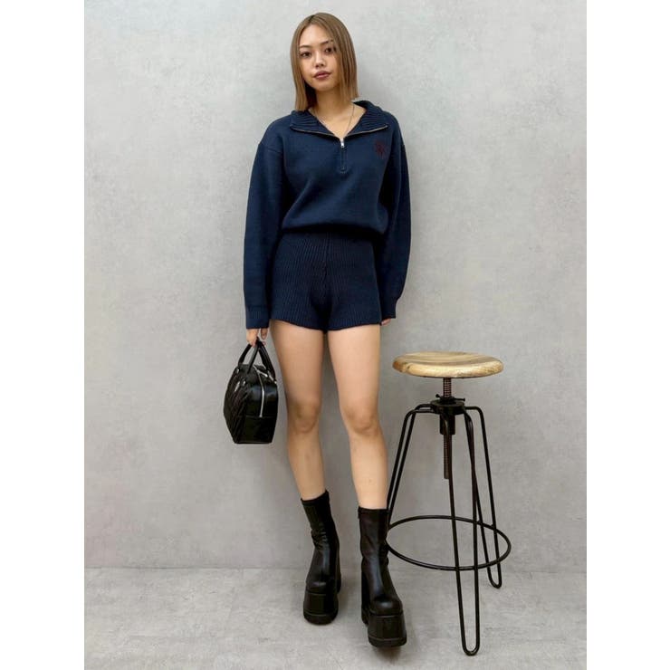 ワンポイントロゴニットロンパース | EVRIS | 詳細画像25 