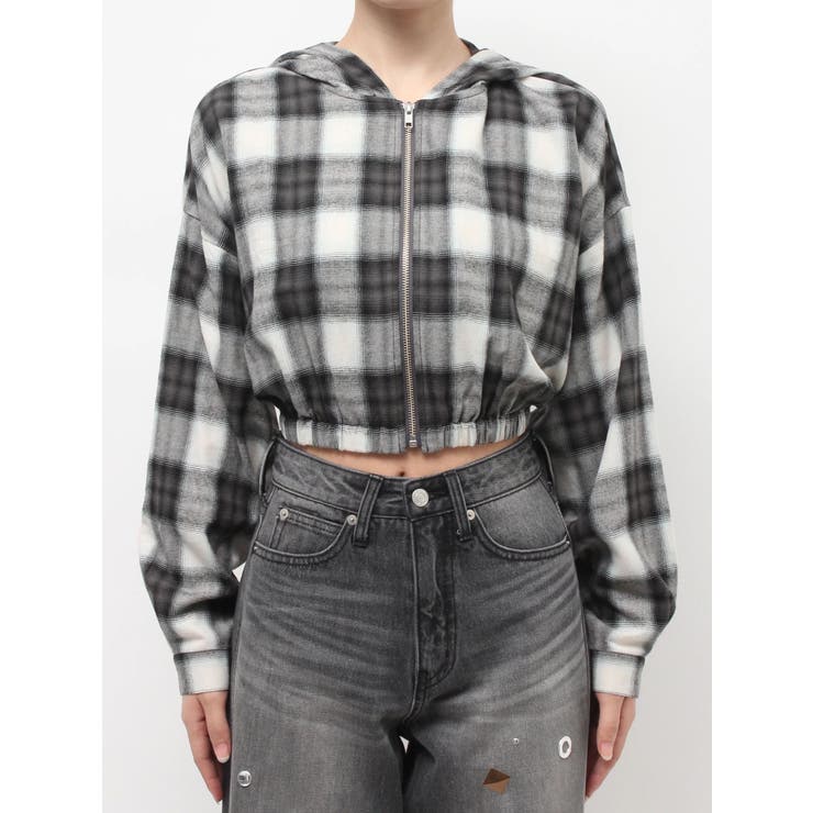 フードチェックショートシャツ | EVRIS | 詳細画像27 