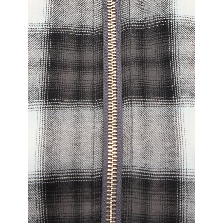 フードチェックショートシャツ | EVRIS | 詳細画像36 