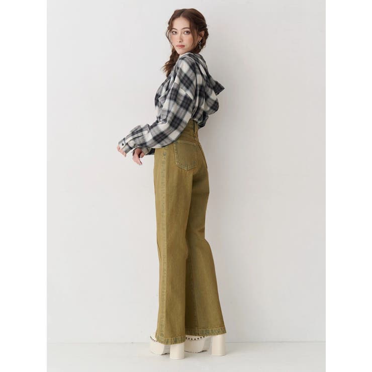 フードチェックショートシャツ | EVRIS | 詳細画像7 