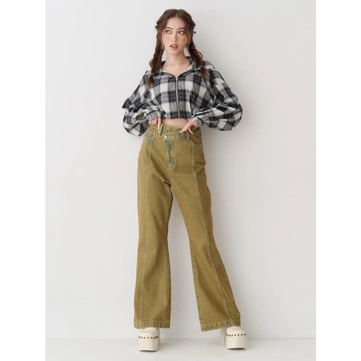 フードチェックショートシャツ | EVRIS | 詳細画像8 