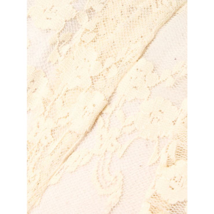 フロントリボンレースクロップドシャツ | EVRIS | 詳細画像39 