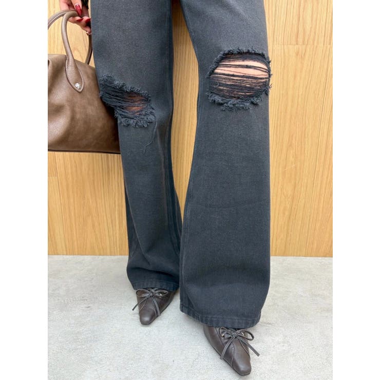 グラフィックワイドパンツ | EVRIS | 詳細画像20 