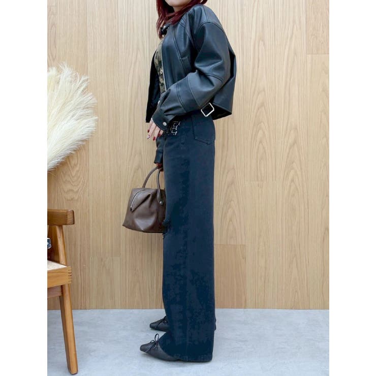 グラフィックワイドパンツ | EVRIS | 詳細画像22 