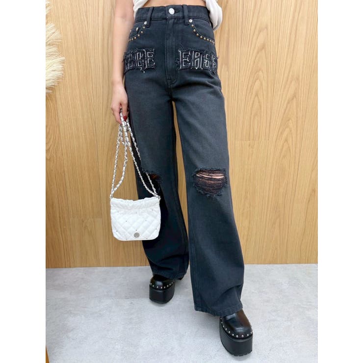 グラフィックワイドパンツ | EVRIS | 詳細画像25 