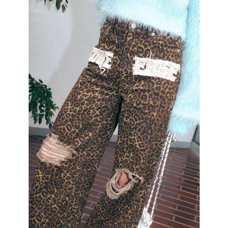 グラフィックワイドパンツ | EVRIS | 詳細画像33 