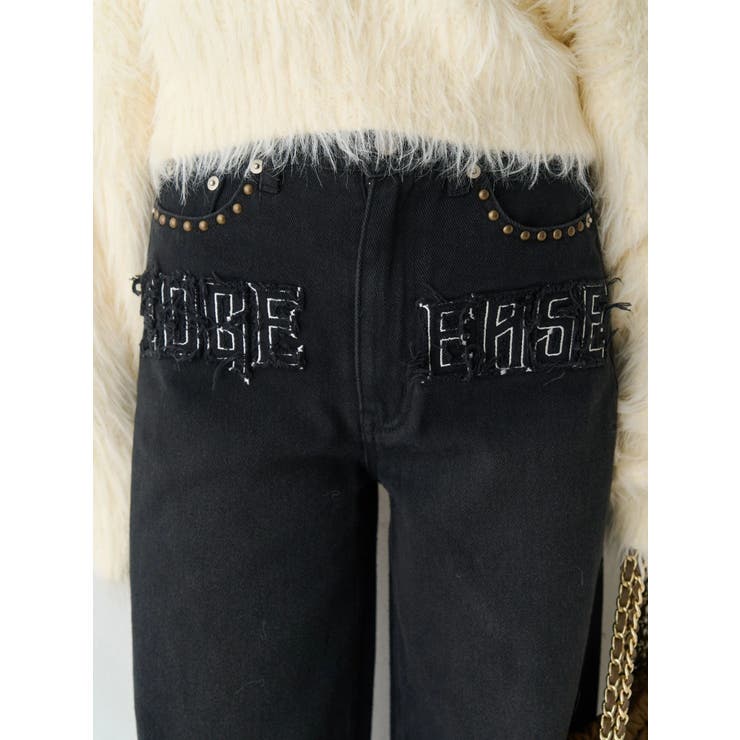 グラフィックワイドパンツ | EVRIS | 詳細画像8 