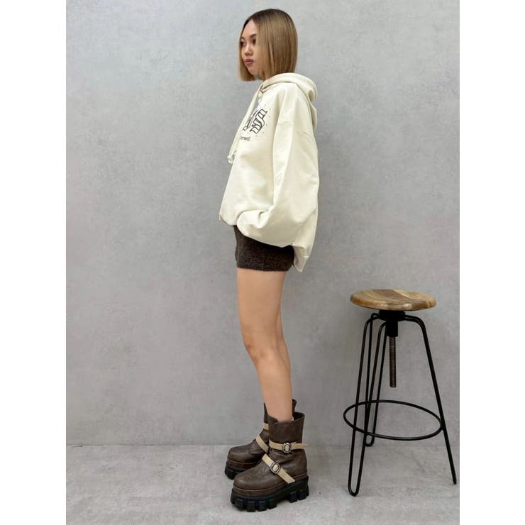 コンパクトニットショートパンツ【セットアップ着用可能】 | EVRIS | 詳細画像20 