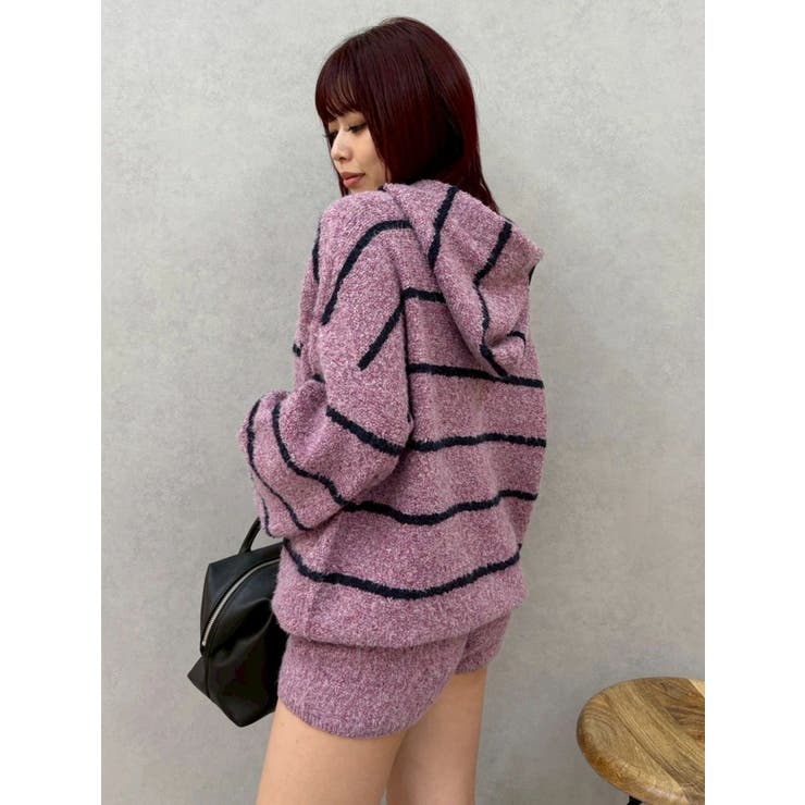 コンパクトニットショートパンツ【セットアップ着用可能】 | EVRIS | 詳細画像24 