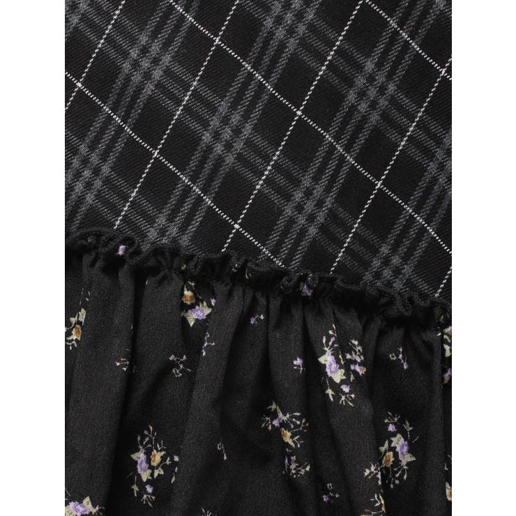 ミックスドッキングアシンメトリースカート | EVRIS | 詳細画像21 