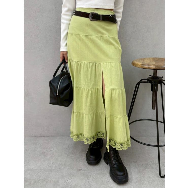 スリットロングティアードスカート | EVRIS | 詳細画像11 