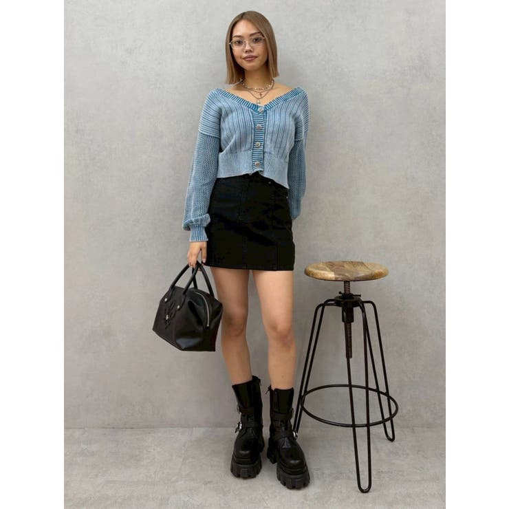 ツイルタイトミニスカート | EVRIS | 詳細画像15 