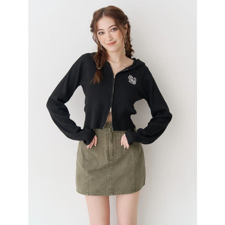 ツイルタイトミニスカート | EVRIS | 詳細画像2 