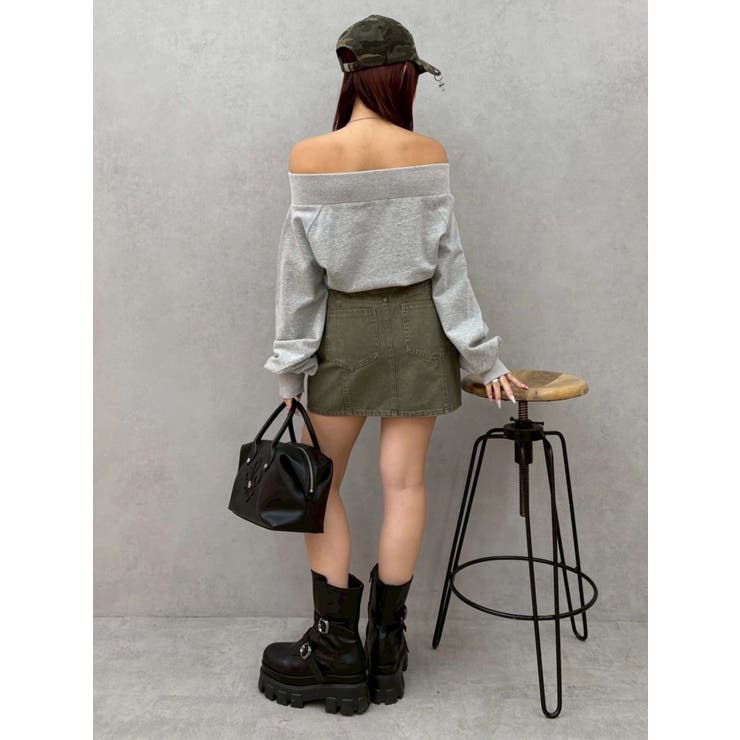 ツイルタイトミニスカート | EVRIS | 詳細画像29 