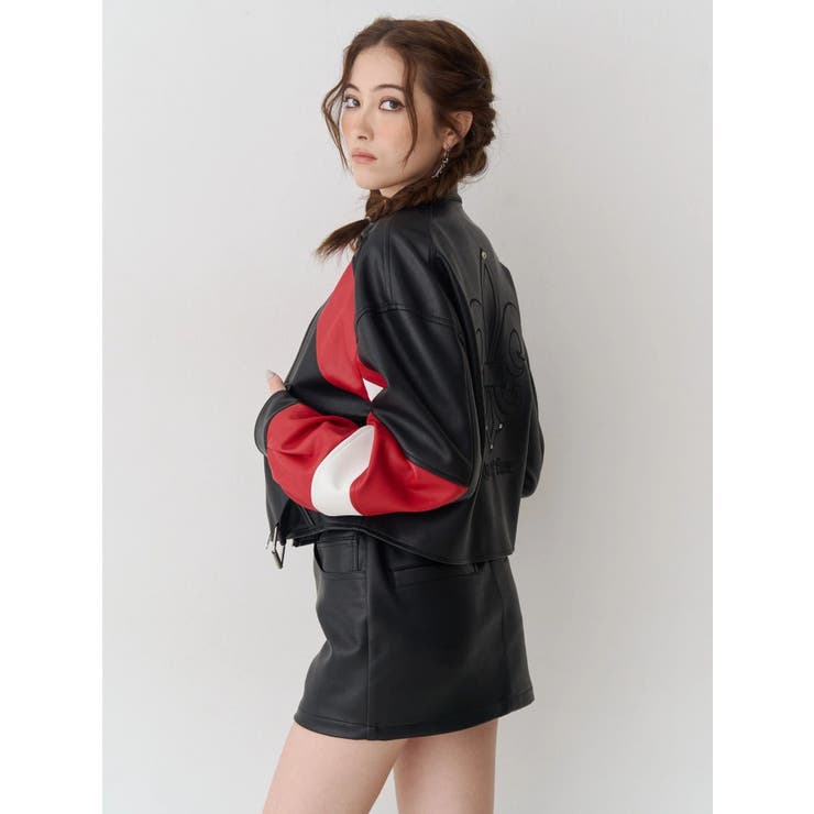 フェイクレザーベルトミニスカート【セットアップ着用可能】 | EVRIS | 詳細画像10 