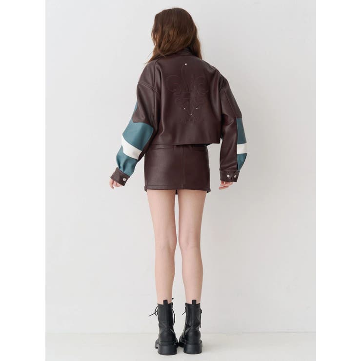 フェイクレザーベルトミニスカート【セットアップ着用可能】 | EVRIS | 詳細画像21 