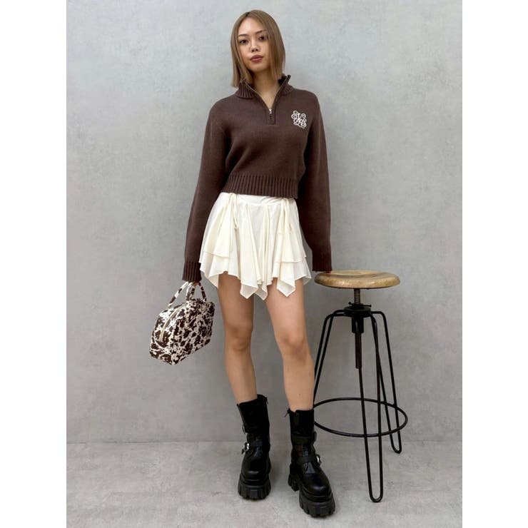 フリルリボンミニスカート | EVRIS | 詳細画像18 