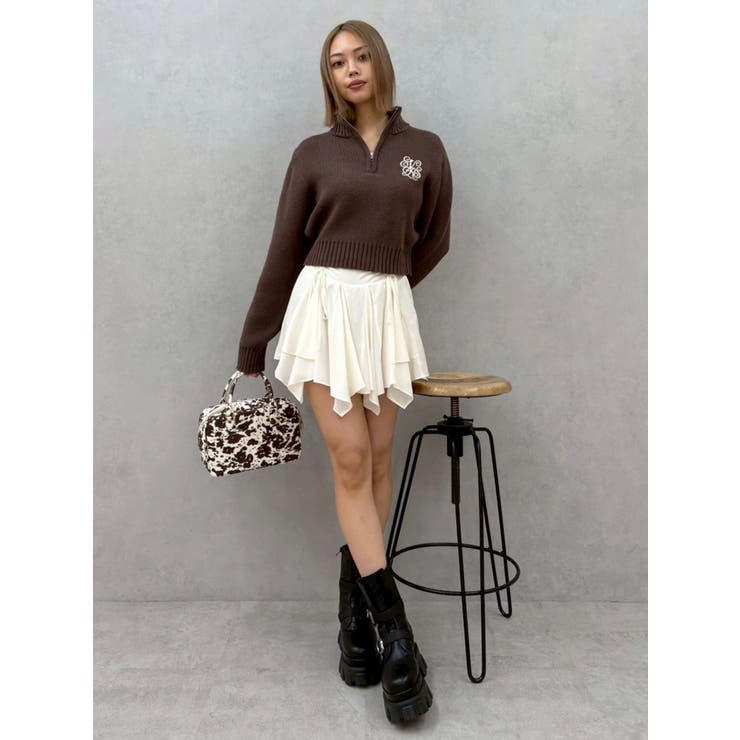 フリルリボンミニスカート | EVRIS | 詳細画像19 