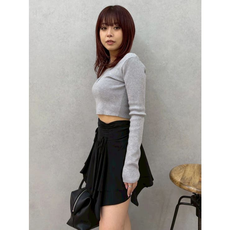 フリルリボンミニスカート | EVRIS | 詳細画像27 