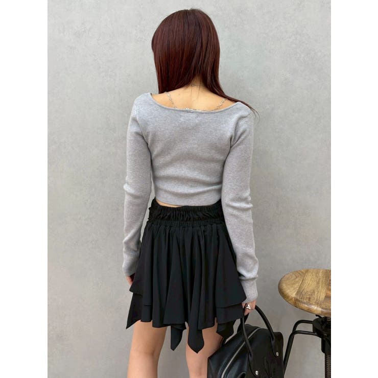 フリルリボンミニスカート | EVRIS | 詳細画像29 