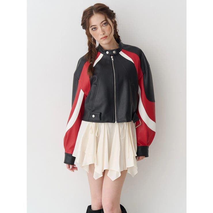 フリルリボンミニスカート | EVRIS | 詳細画像3 