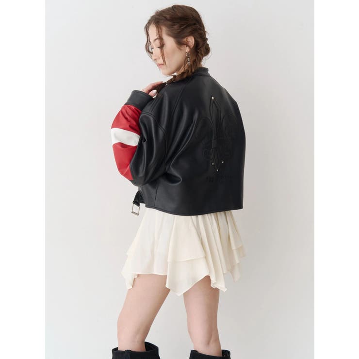 フリルリボンミニスカート | EVRIS | 詳細画像4 