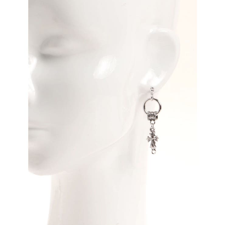 CHAIN CROSS MOTIF ピアス | EVRIS | 詳細画像13 