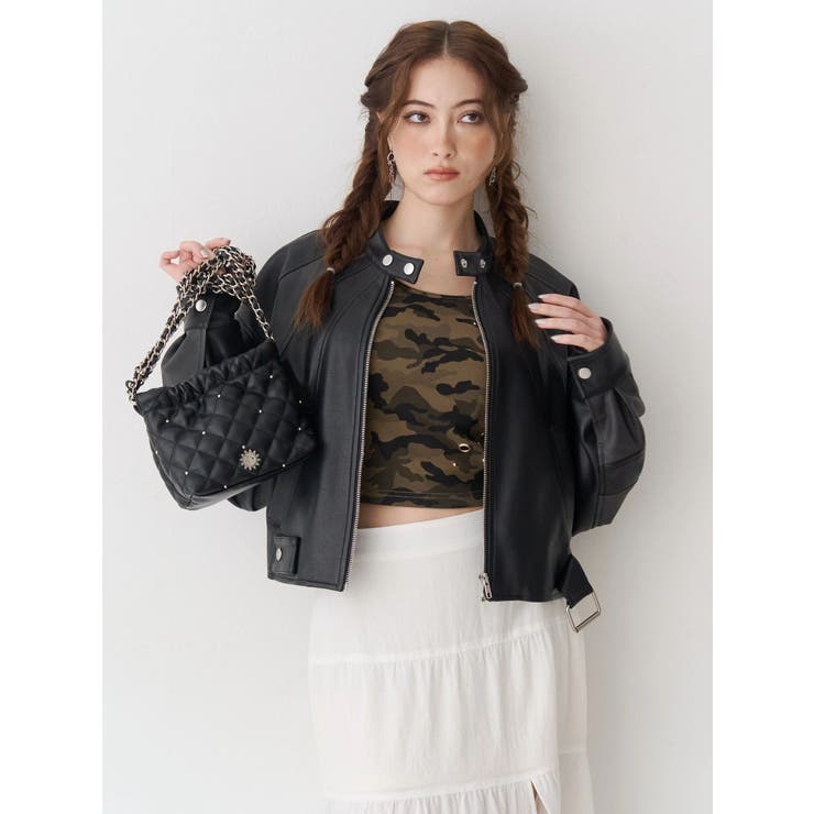 CHAIN CROSS MOTIF ピアス | EVRIS | 詳細画像5 