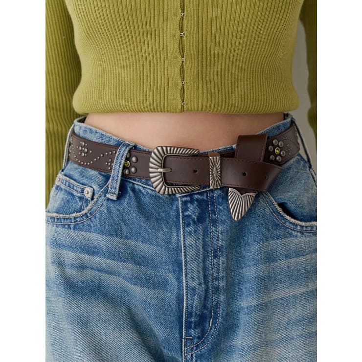 オリジナルスタッズバックルベルト | EVRIS | 詳細画像12 