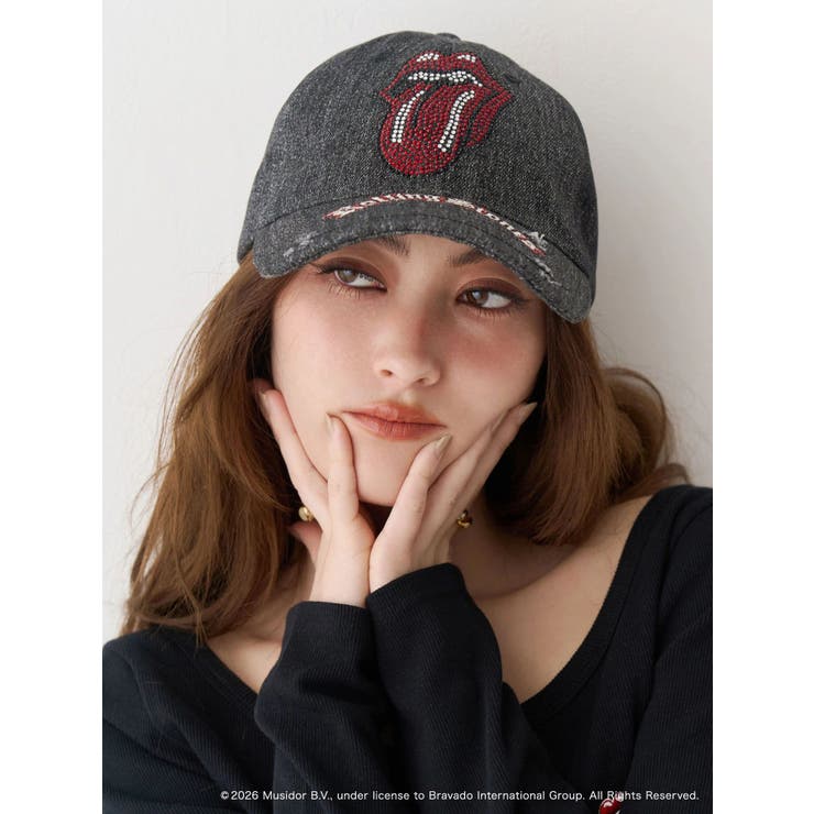 【ザ・ローリング・ストーンズ】ラインストーンCAP | EVRIS | 詳細画像10 