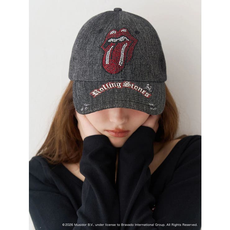 【ザ・ローリング・ストーンズ】ラインストーンCAP | EVRIS | 詳細画像11 