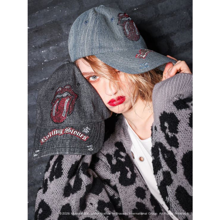 【ザ・ローリング・ストーンズ】ラインストーンCAP | EVRIS | 詳細画像2 