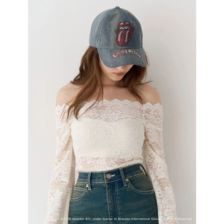 【ザ・ローリング・ストーンズ】ラインストーンCAP | EVRIS | 詳細画像25 